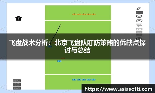 飞盘战术分析：北京飞盘队盯防策略的优缺点探讨与总结